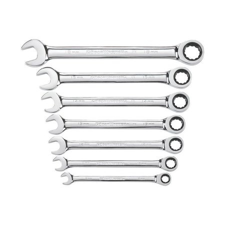 GEARWRENCH Wrench Set Metric 7 Pc 9417